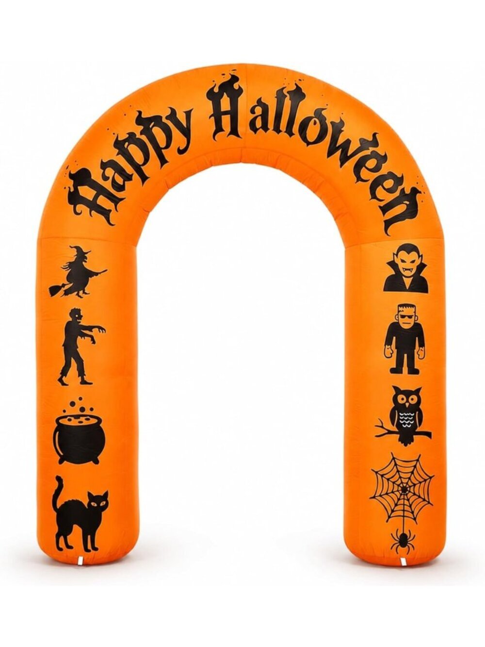 8FT Halloween Inflatable Archway with LED Lights - Spooky Decor for
